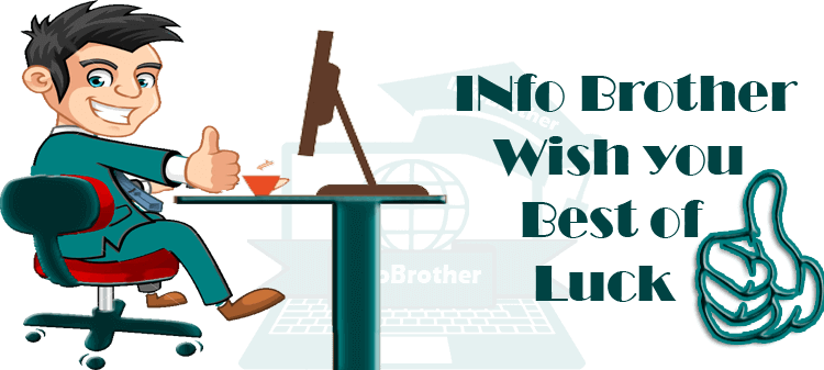 wish you best of luck: infobrother
