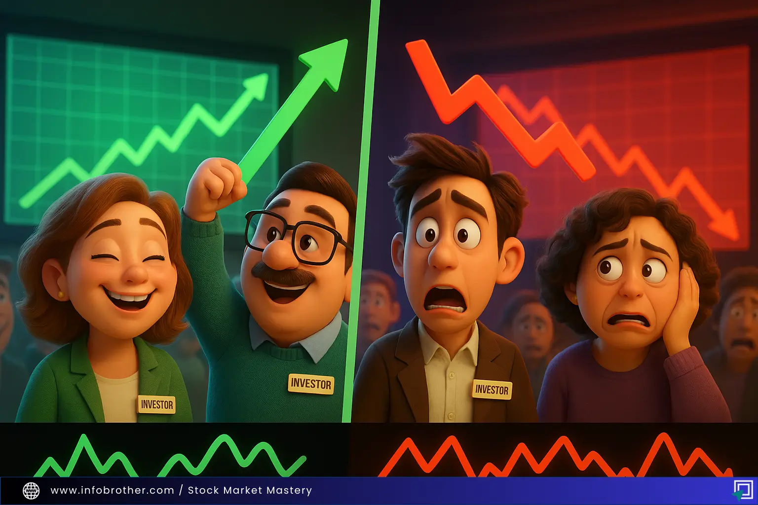 Market volatility make people uncertain