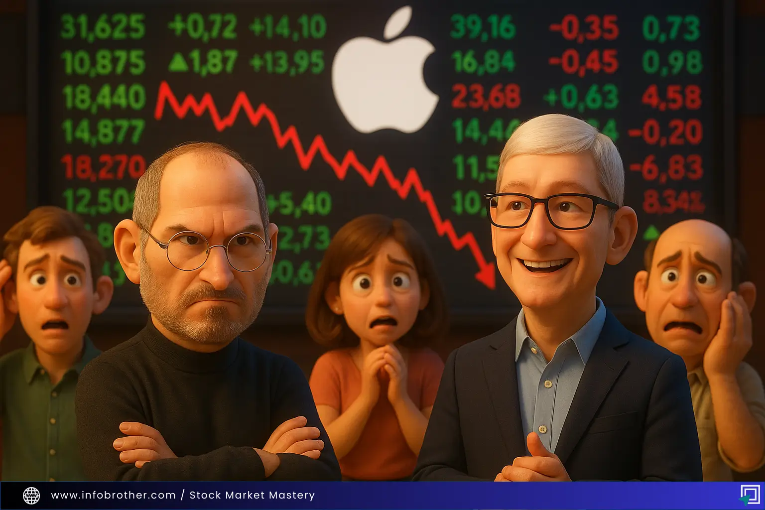 Steve Jobs stepped down from Apple and Tim Cook took over as CEO